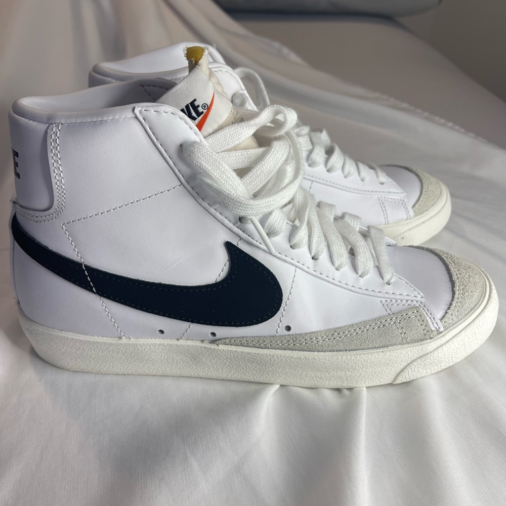 Nike Blazer Mid 77 Vintage leather black and white - Picture 3 of 7